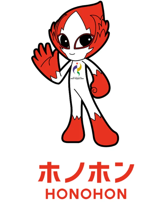 HONOHON มาสคอตประจำการแข่งขัน  (Photo By Aichi-Nagoya 2026)