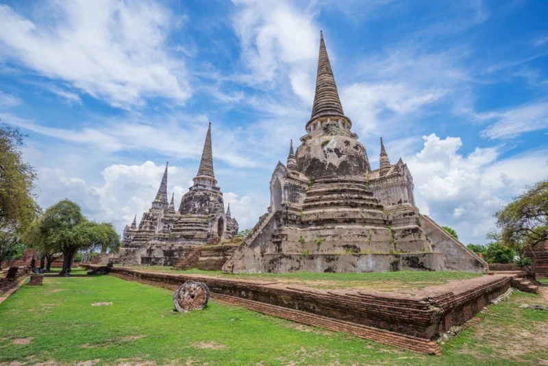 2.นครประวัติศาสตร์พระนครศรีอยุธยา จ.พระนครศรีอยุธยา 1 ใน 7 มรดกโลกของไทย