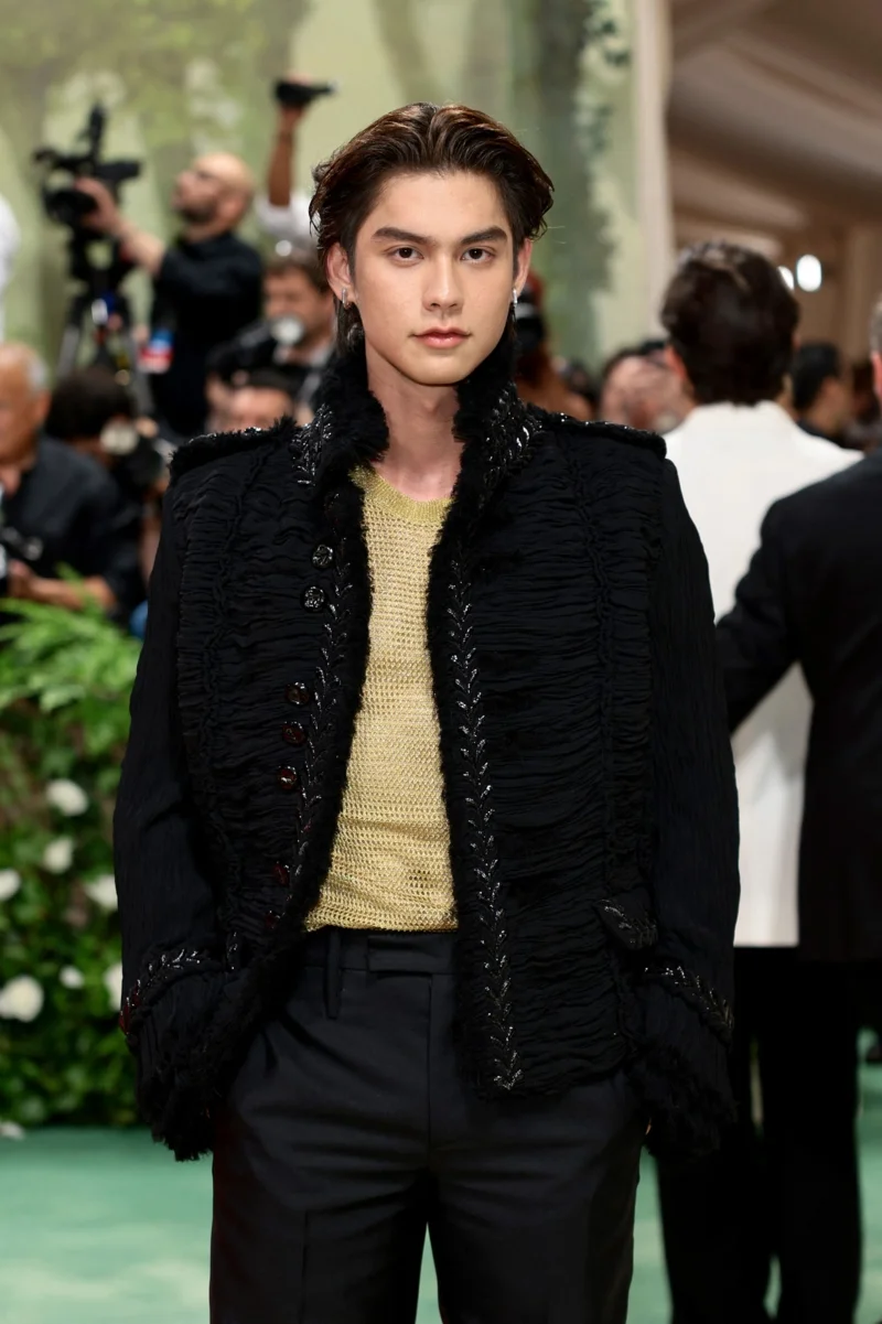 BRIGHT ในงาน Met Gala 2024 (ภาพจาก: Dimitrios Kambouris/Getty Images North America/AFP)
