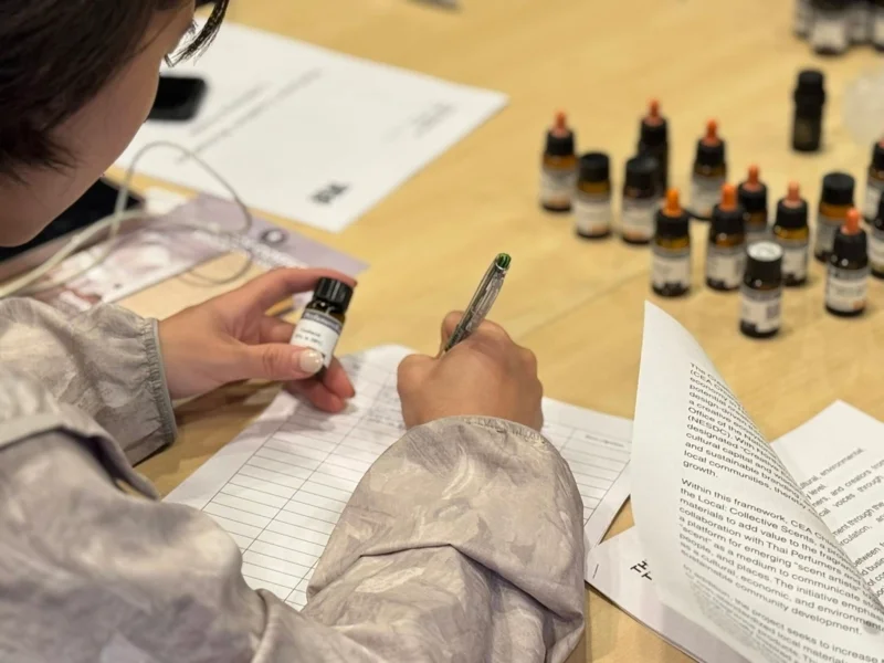 &lsquo;The Sense of the Local : Collective Scents&rsquo; event organized by the Chiang Mai office of CEA in late August 2025 (Photo: Facebook TCDC Chiang Mai)