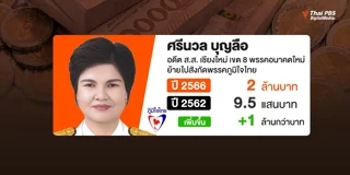 บัญชีทรัพย์สิน นางศรีนวล บุญลือ