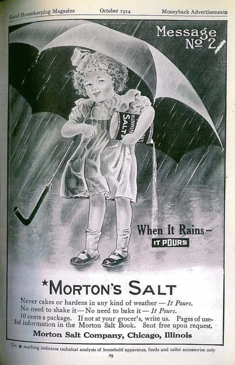 Morton's Salt Girl