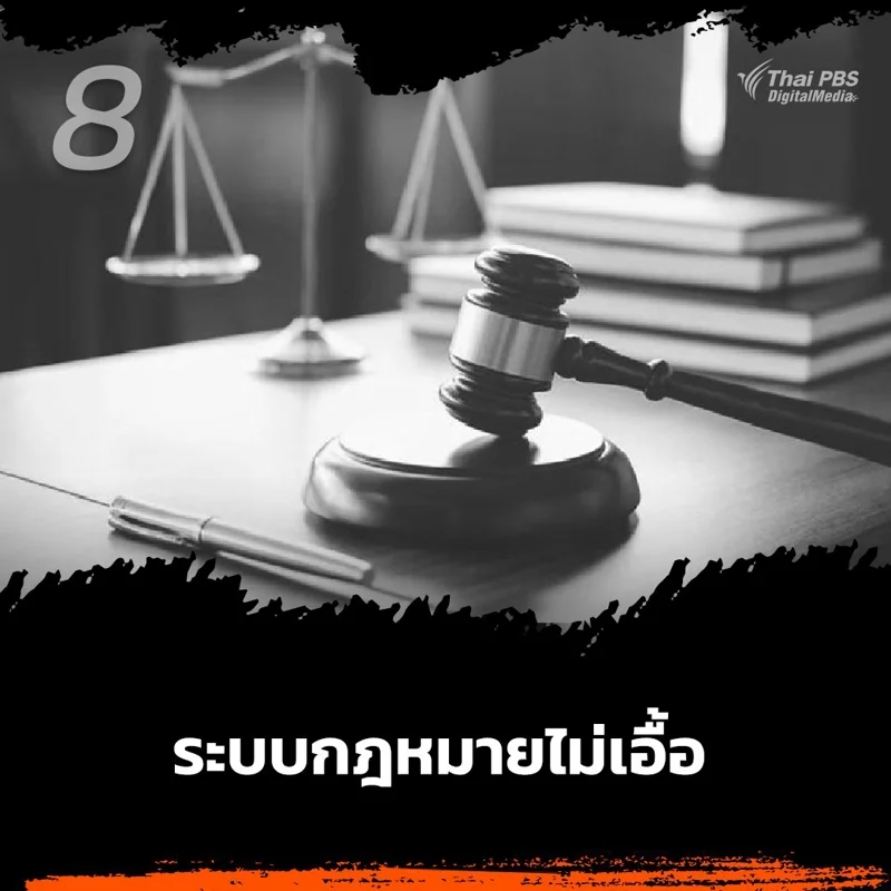 8.ระบบกฎหมายที่ไม่เอื้อ&nbsp;ต่อการแก้ไขปัญหาความรุนแรงในครอบครัว