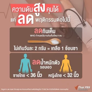 ความดันสูงคุมได้