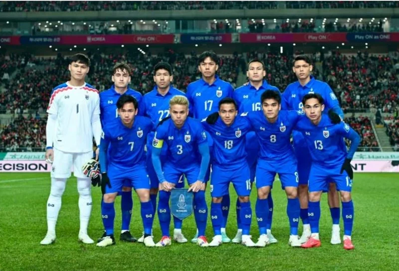 ฟุตบอลทีมชาติไทยชุดปัจจุบัน