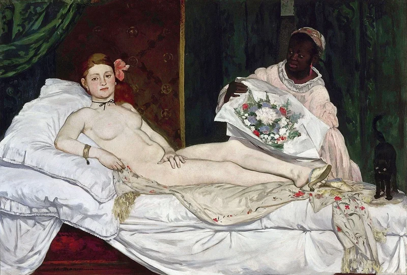 Olympia (ปี ค.ศ. 1863) โดย เอดัวร์ มาแน