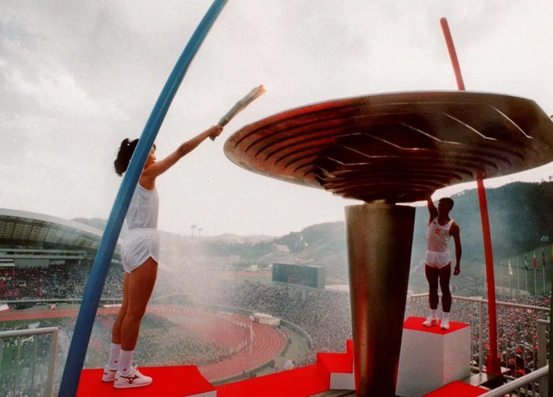 เอเชียนเกมส์ ครั้งที่ 12 ปี 1994 ที่ญี่ปุ่นเป็นเจ้าภาพ (ภาพจาก AFP)