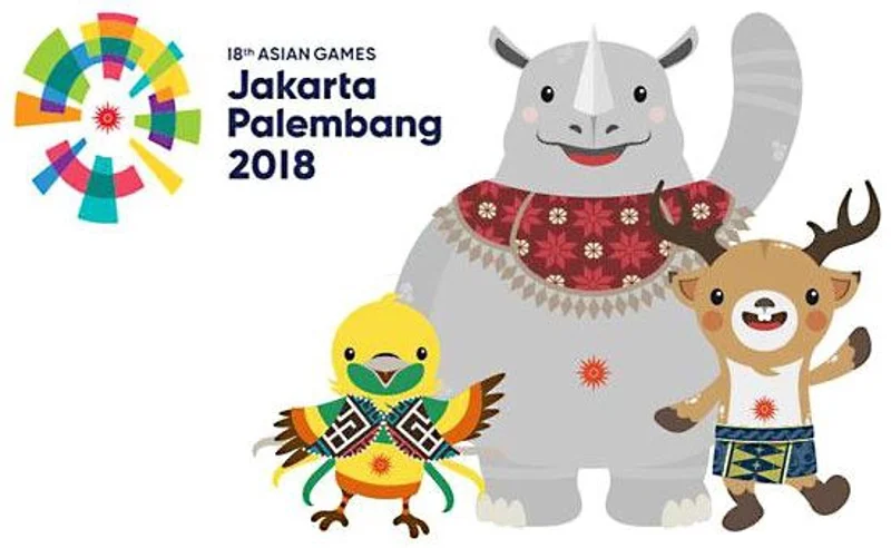 บินบิน (Bhin Bhin), อาตุง (Atung) และกากา (Kaka) เอเชียนเกมส์ ปี 2018, Jakarta และ Palembang