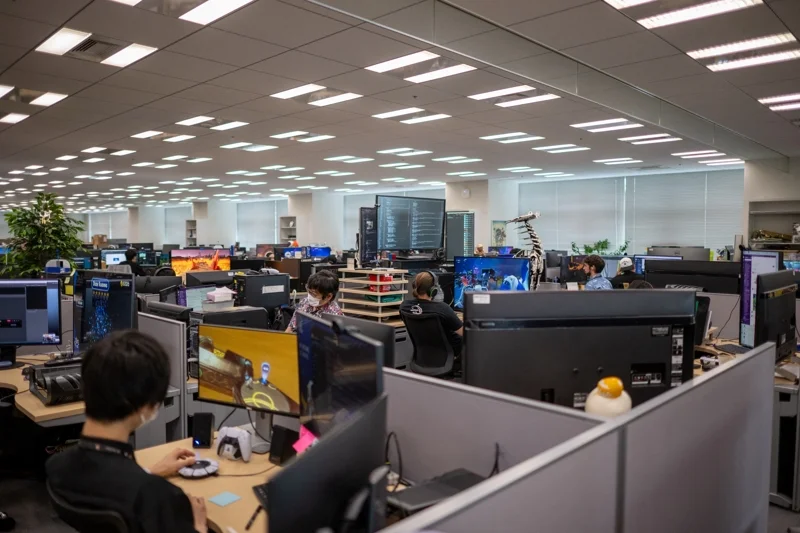 สำนักงานแห่งหนึ่งในกรุงโตเกียว ประเทศญี่ปุ่น ภาพจาก AFP
