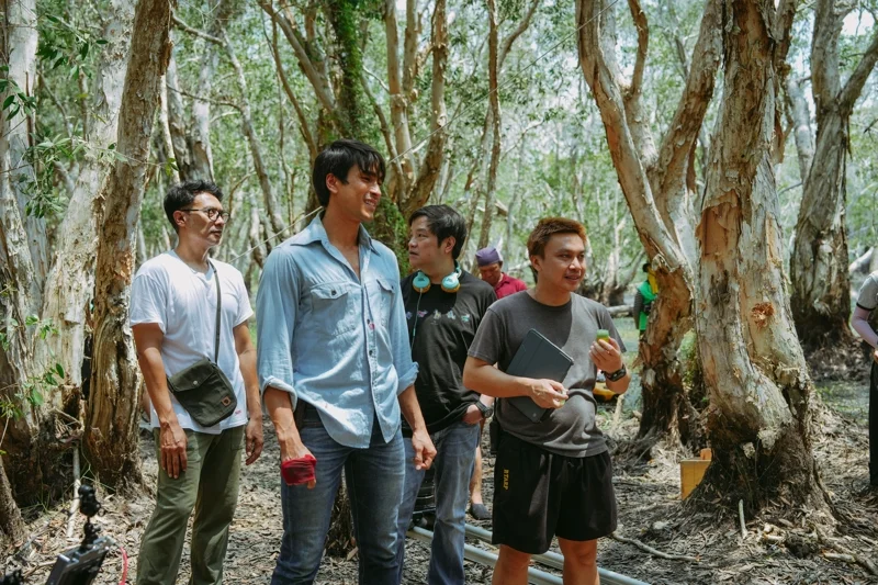 ภาพจากกองถ่ายทำหนังธี่หยด