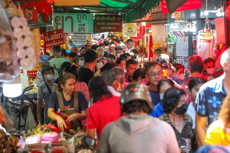 บรรยากาศเทศกาลตรุษจีน (ภาพจาก Thai PBS Media Stock)