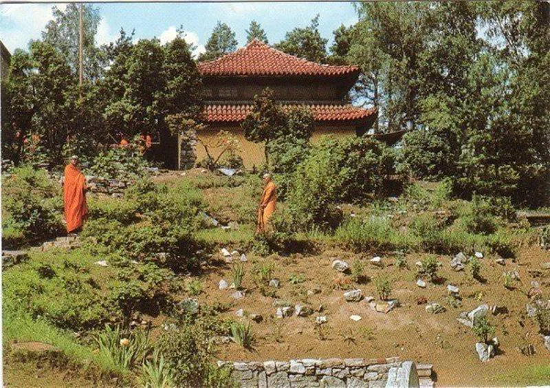 โปสการ์ด Das Buddhistische Haus ในทศวรรษ 1970 (ภาพจาก: Das Buddhistische Haus)