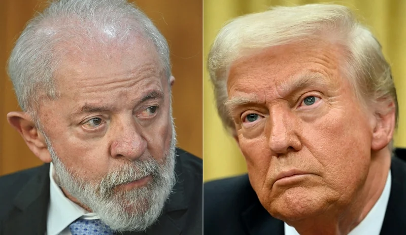 ประธานาธิบดี Lula ของบราซิล และ Trump (ภาพจาก: Evaristo SA, Andrew Caballero-Reynolds/AFP)