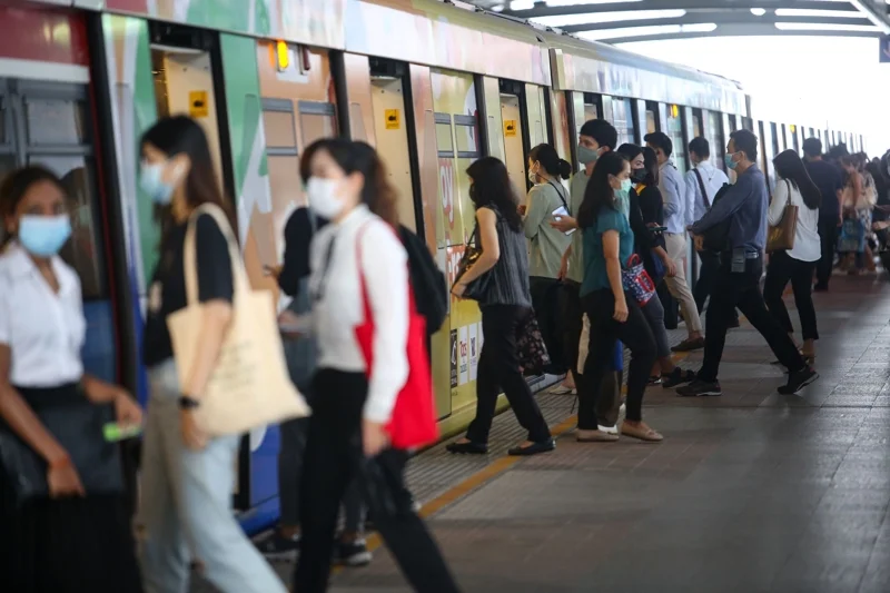 รถไฟฟ้าคือขนส่งสาธารณะที่สะดวกที่สุด
