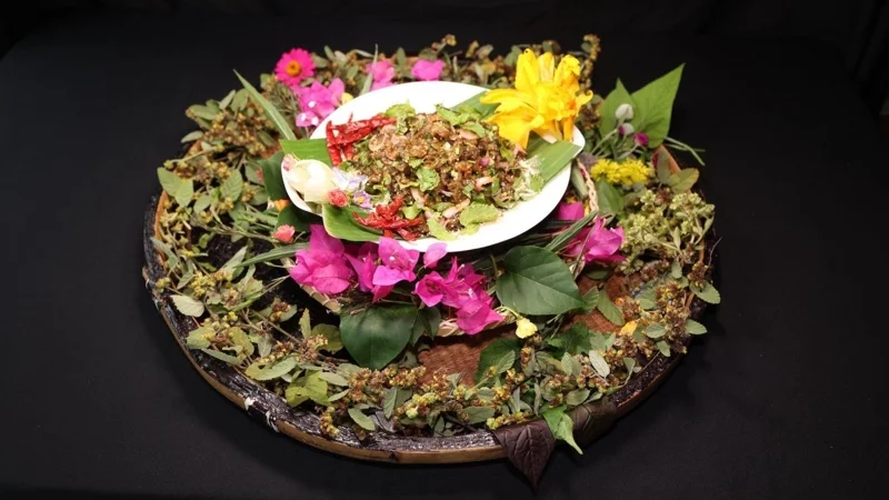 ลาบเห็ดหิน