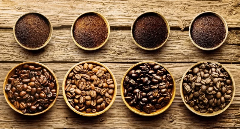 การคั่วกาแฟในระดับที่ต่างกัน ส่งผลต่อรสชาติของกาแฟ