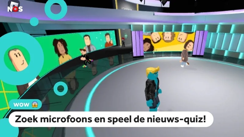 เกม Jeugdjournaal จากรายการข่าวรุ่นเยาว์ของเนเธอร์แลนด์ (ภาพ: YouTube NOS Jeugdjournaal)