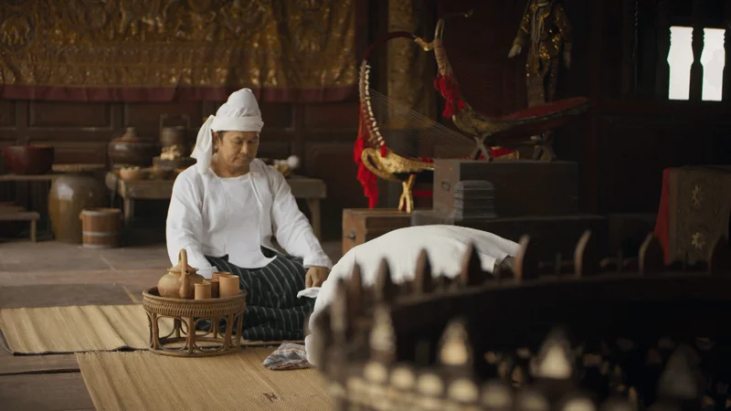 พิณพม่า ในละคร จากเจ้าพระยาสู่อิรวดี