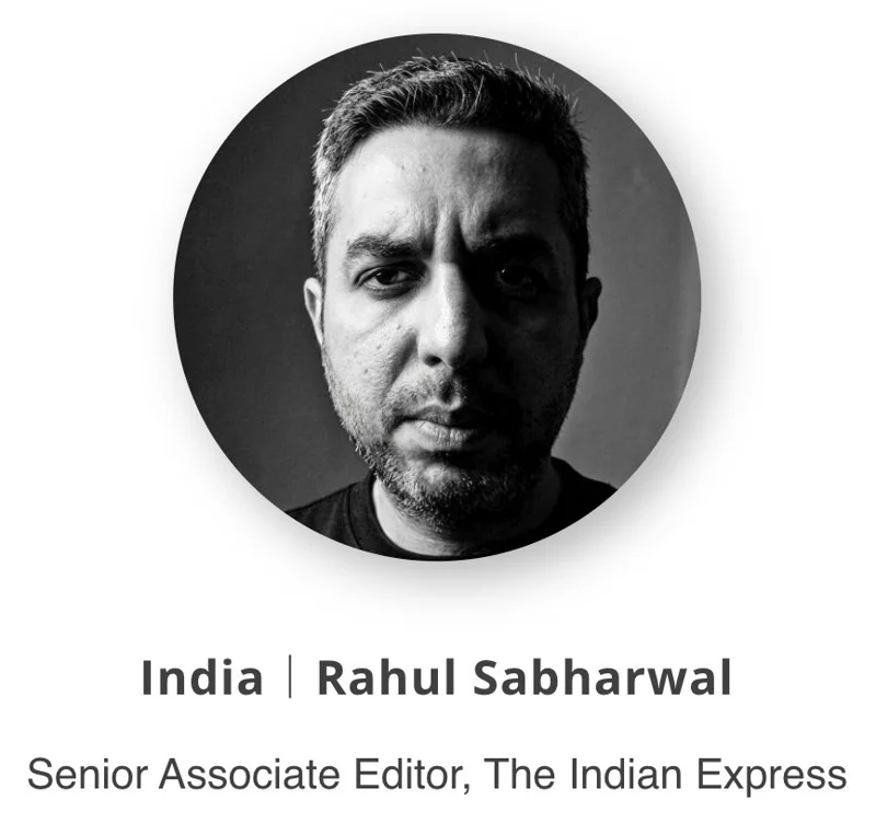 Rahul บรรณาธิการจาก The Indian Express ประเทศอินเดีย