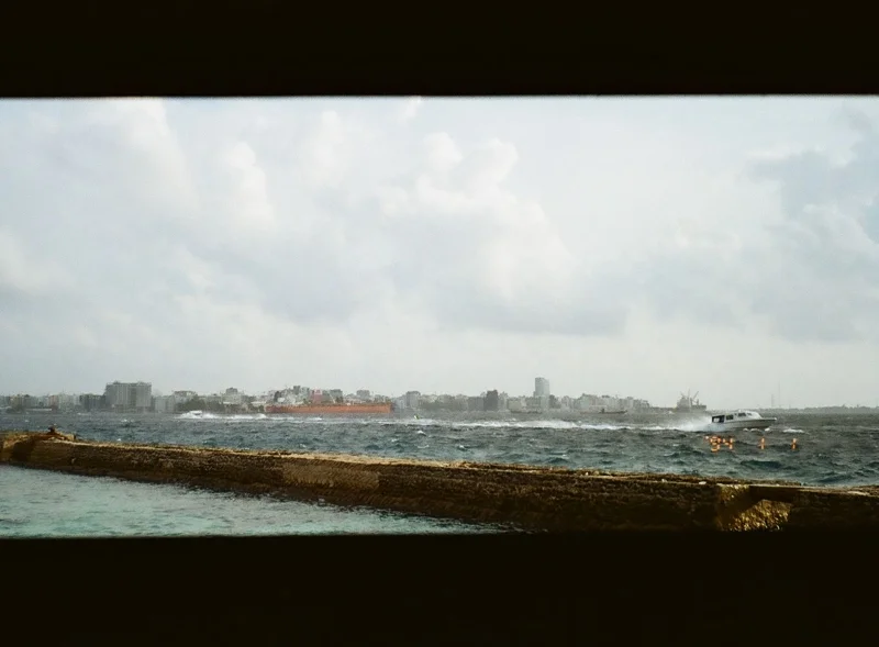 A view of the Maldives&rsquo; capital, Mal&eacute;, from my hotel. (Photo: Peerachai Pasutan)