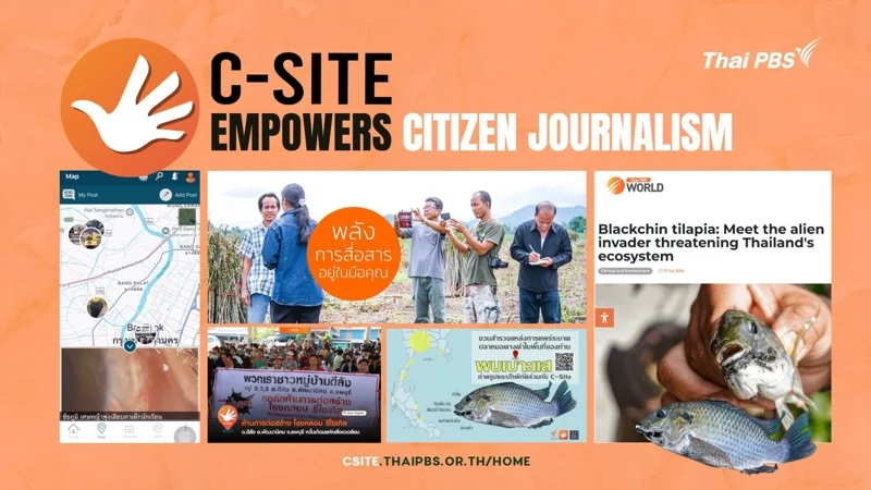 Thai PBS&rsquo;s C-Site coverage on Thailand&rsquo;s 2024 blackchin tilapia outbreak