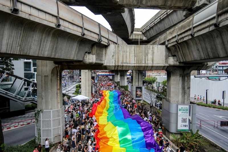 บรรยากาศ Bangkok Pride Festival 2024