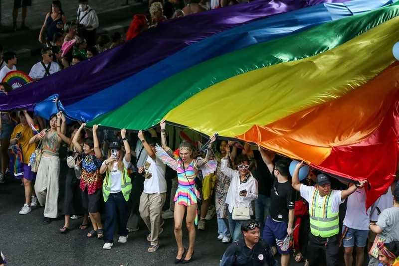 บรรยากาศ Bangkok Pride Festival 2024