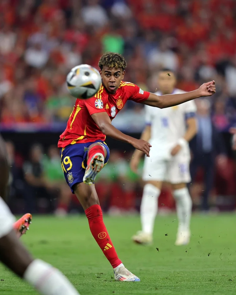 ลามิน ยามาล ตัวทีเด็ดของสเปน (ภาพจาก uefa.com)